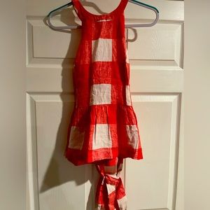 Crown And Ivy Plaid Halter Top